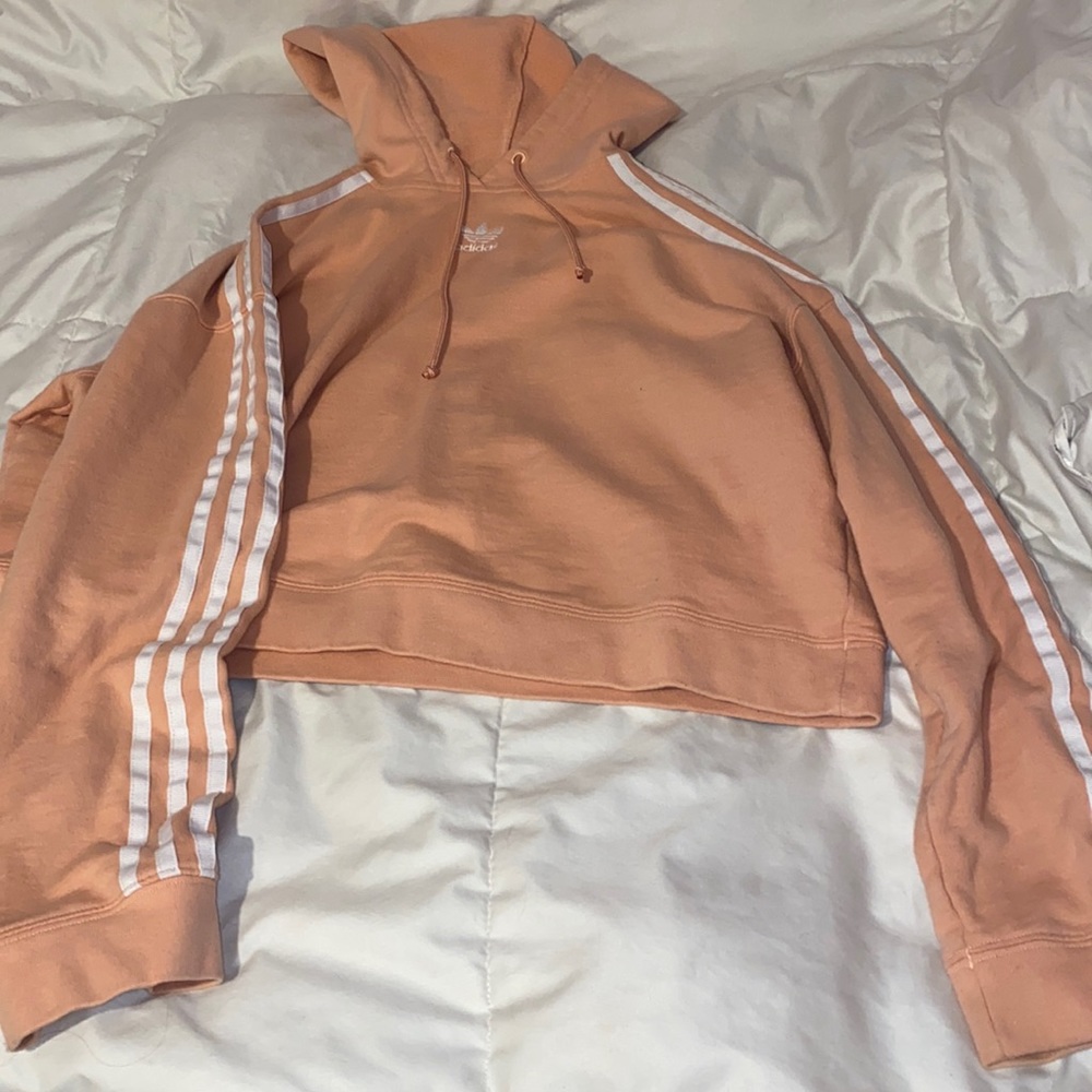 Adidas cropped hoodie